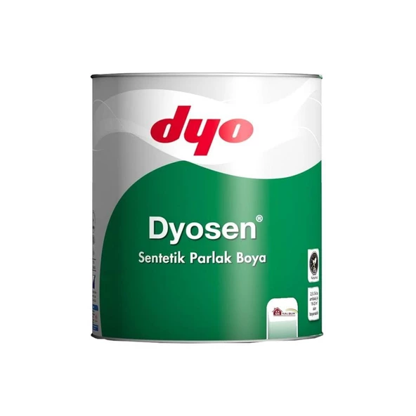 Dyo Dyosen Sentetik Parlak Boya - Yağlı Boya  0.75lt KirliBeyaz