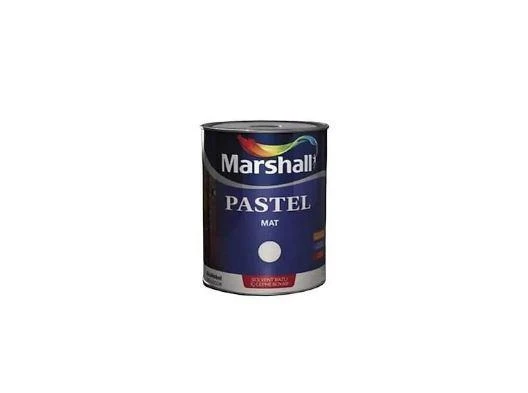 Marshall Pastel Mat Yağlı Boya   MatBeyaz 0.75lt - Resim 2