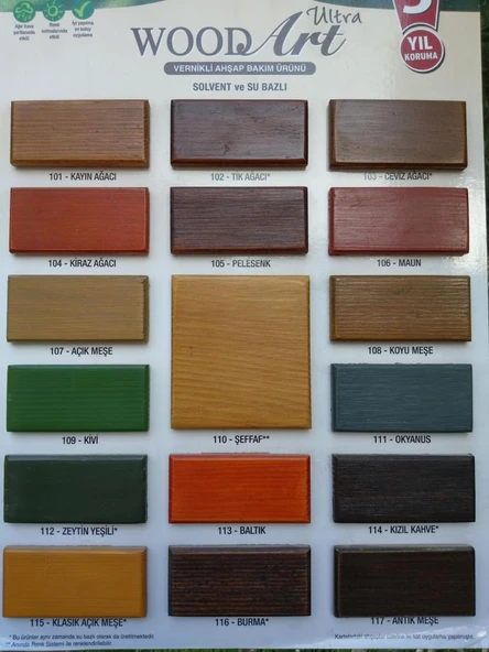 Cuprinol Wood Art Ultra Vernikli Ahşap Koruyucu    Ceviz 0.75lt - 2