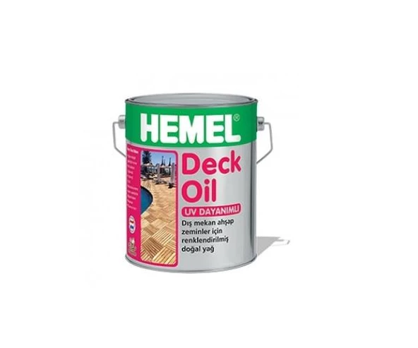 Hemel Deck Oil - Deck Yağı 2.5lt  TanaToneBrown