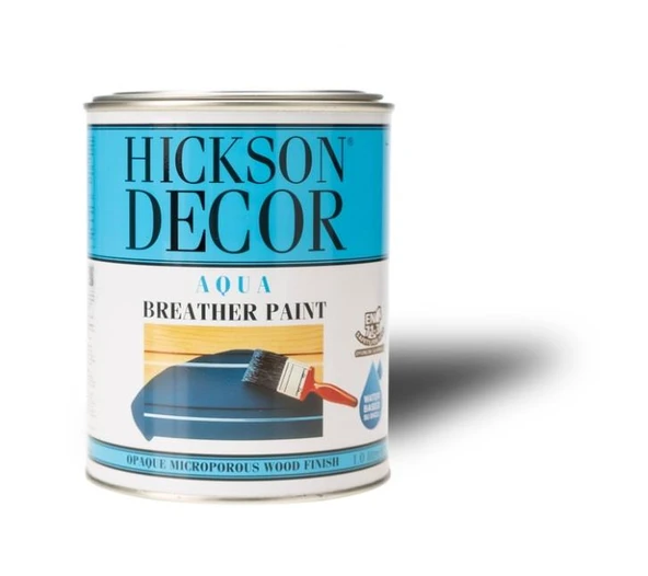 Hickson Decor Aqua Breather Paint - Ahşap Boyası  5lt PolarWhite - Resim 2