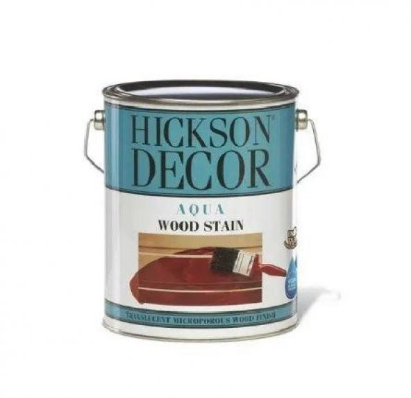 Hickson Decor Ultra Aqua Wood Stain - Renkli Ahşap Vernik  Burma 2.5lt