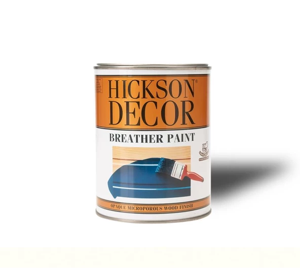 Hickson Decor Breather Paint Polar White - Ahşap Boyası  1lt