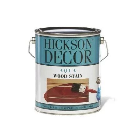 Hickson Decor Ultra Aqua Wood Stain - Renkli Ahşap Vernik  1lt Walnut