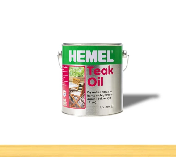 Hemel Teak Oil - Tik Yağı  5lt