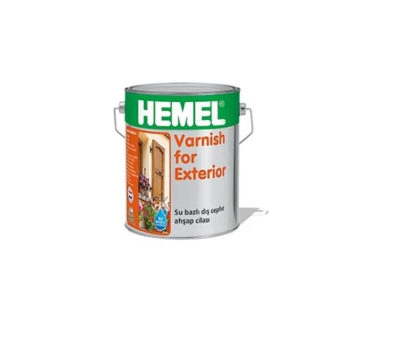 Hemel Varnish For Exterior Su Bazlı Dış Cephe Cilası