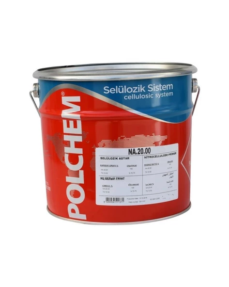 Polchem Selülozik Astar Beyaz  3kg