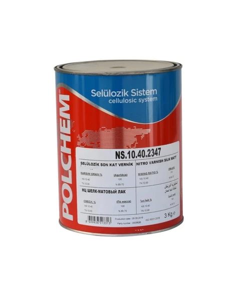 Polchem Selülozik Mat Vernik  0.85kg