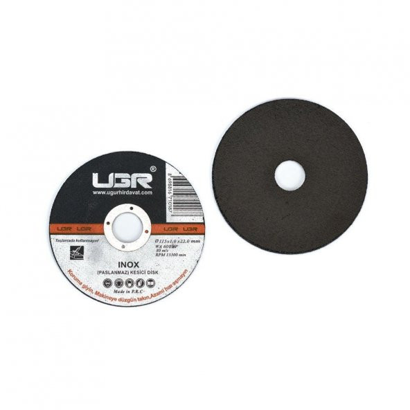 Ugr Krom Kesici Disk 115x1mm