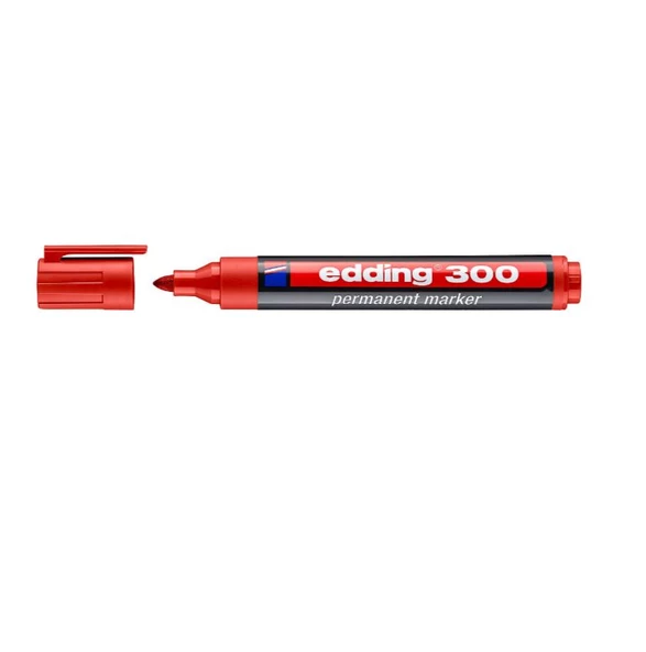 Edding E-300 Permanent Markör  Mavi - 2