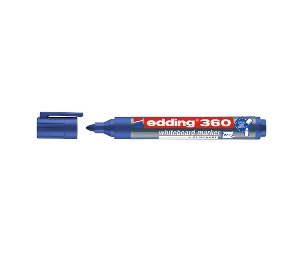 Edding E-360 Yazı Tahtası Kalemi  Siyah - 2