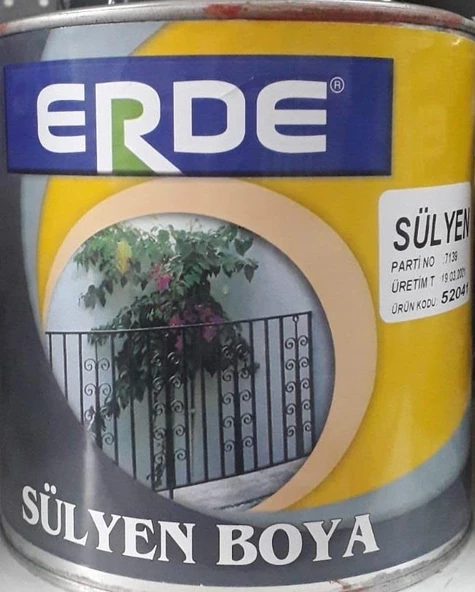 Erde Sülyen Astar Boya  0,6lt ürün görseli