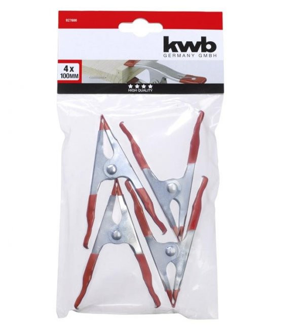 Kwb 50mm Metal Kıskaç 4 Parça