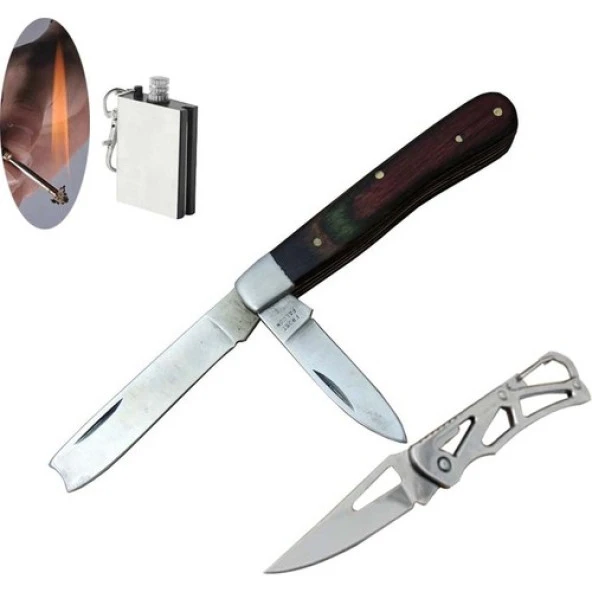 K-29-14 cm Falcon Çiftli Çakı Seti SLN432