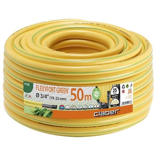 Claber 9138 Flexyfort Green Hortum 3/4 50m ürün görseli