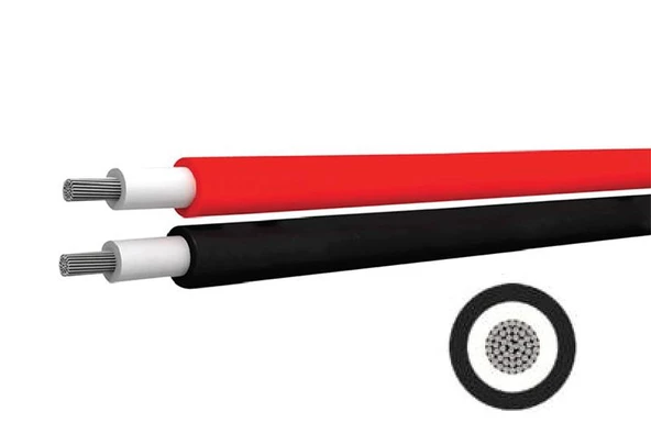 Kalaylı MYY Marin Kablo 1x4mm   Krımızı