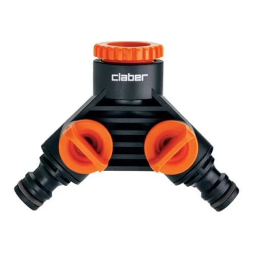 Claber 8599 Çiftli Musluk Adaptörü