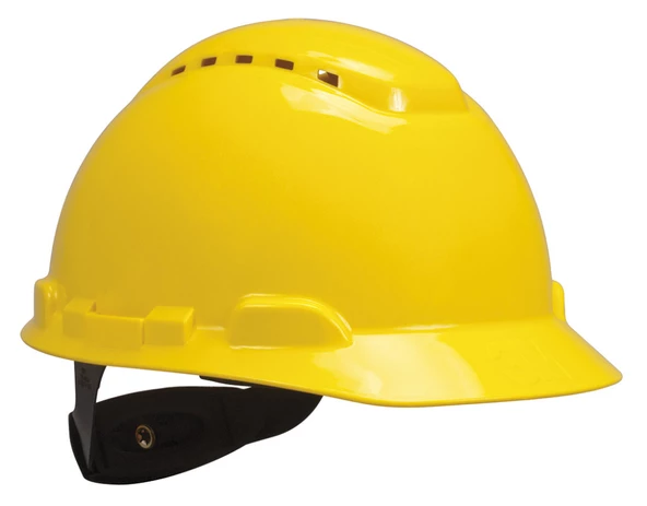 3M H700 Vidalı Beyaz Baret  Sarı - 2