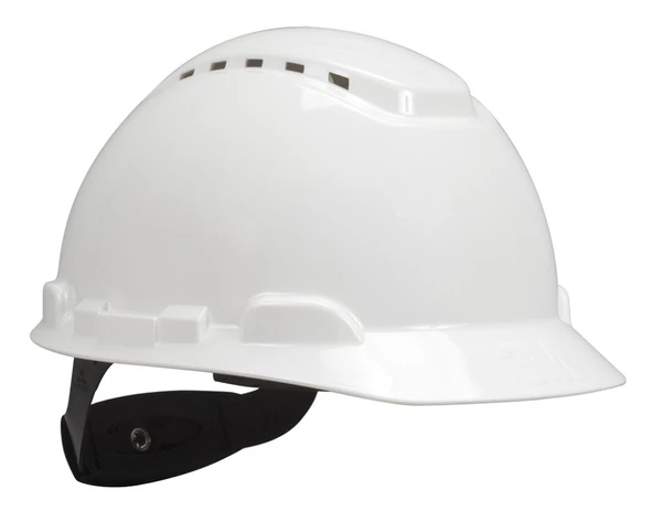 3M H700 Vidalı Beyaz Baret  Sarı