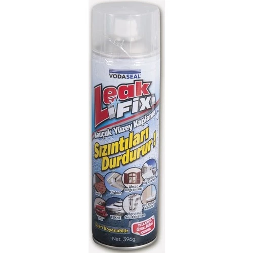 Vodaseal Leak Fix Kauçuk İzolasyon Spreyi 396gr  Beyaz - 1