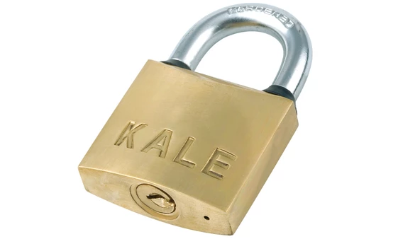 Kale Sarı Asma Kilit  50mm
