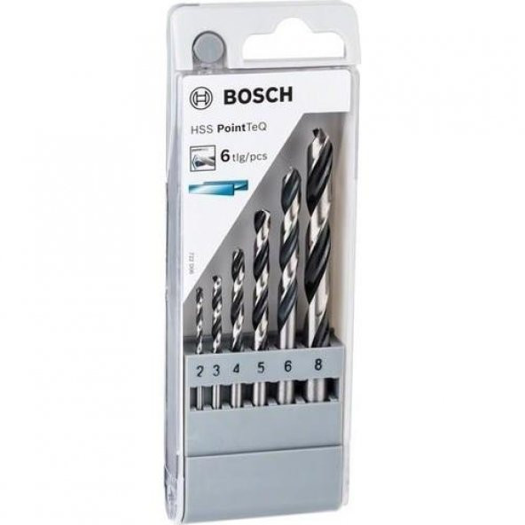 Bosch Pointteq Metal Matkap Ucu Seti 6 Parça