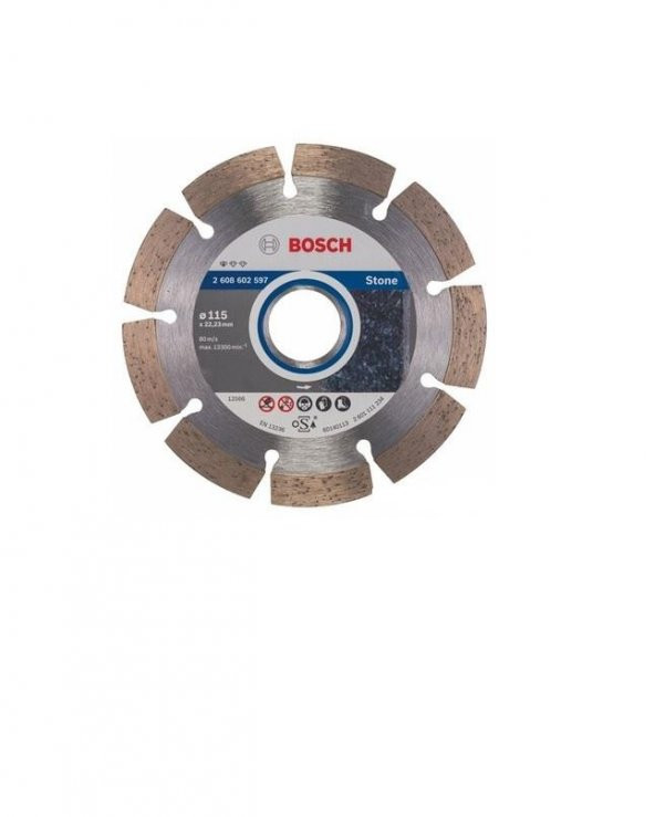 Bosch Taş İçin Elmas Kesme Diski   115mm