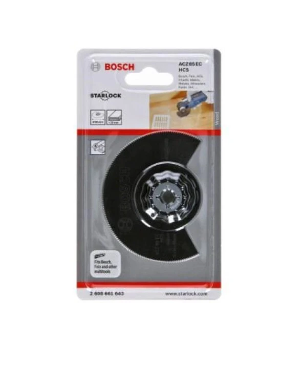 Bosch ACZ85EC Ahşap İçin Testere 85mm - Resim 2