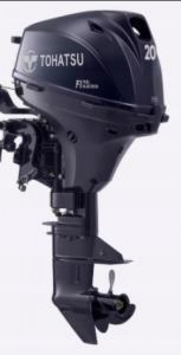 Tohatsu MFS20EPTL 20hp Uzun Şaft Marşlı Trimli Direksiyonlu Deniz Motoru - 1
