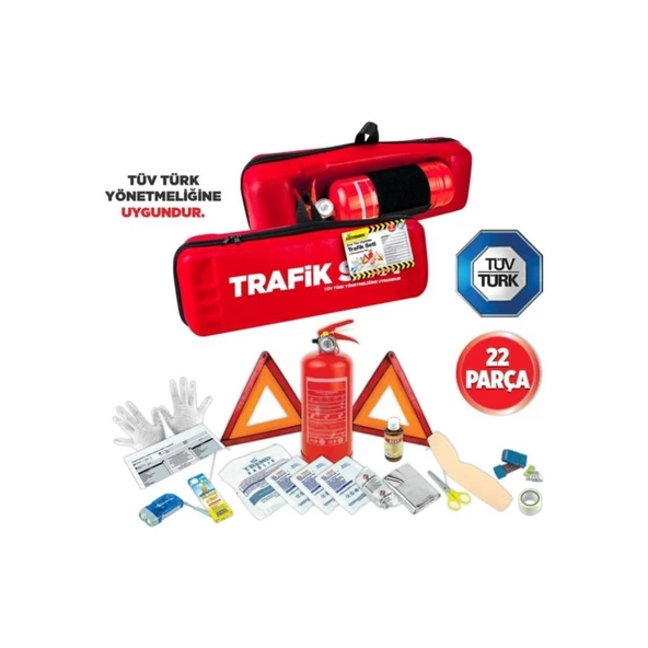 Automix TÜV Uyumlu Eva Trafik Seti - 2