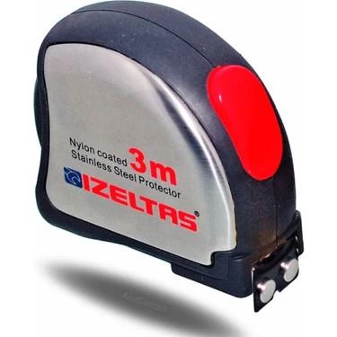 İzeltaş 05881 Krom Şerit Metre  3mt-19mm