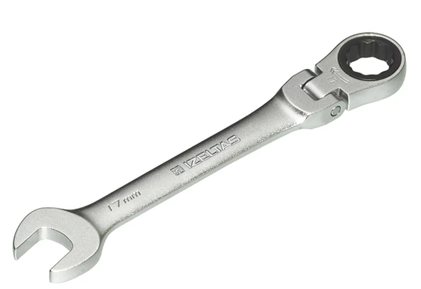 İzeltaş Mafsallı Cırcır Kombine Anahtar  10mm