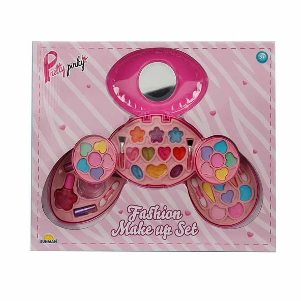 Aynalı 5 Katlı Makyaj Güzellik Seti - 2