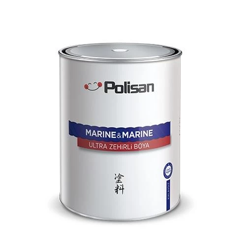 Polisan Marine Anti Aging Ultra Zehirli Boya  Siyah 1kg