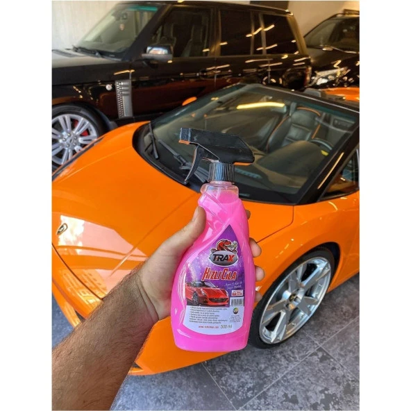 Trax Mükemmel Parlaklık Araba Hızlı Cılası Üstün Koruma 500 Ml - 3