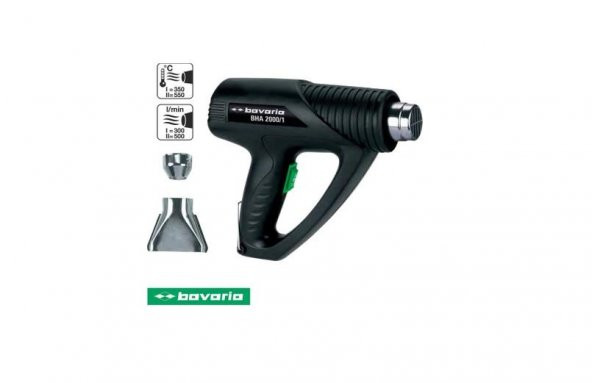 Bavaria BHA 2000/1 Sıcak Hava Tabancası 2000w - 2