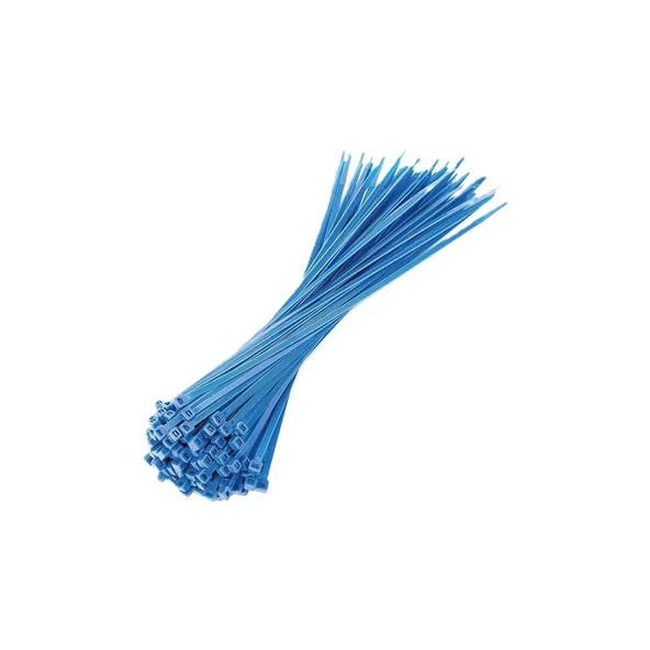 Gwest Kablo Bağı 3,6x150mm 100lü Paket  Mavi ürün görseli 1