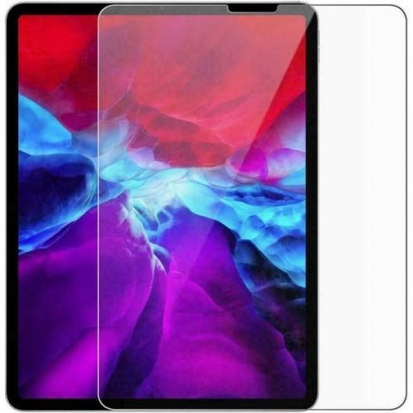 Apple iPad Pro 12.9 2018 2020 2021 Blue Nano Ekran Koruyucu Plastik ve Cam Karışımı