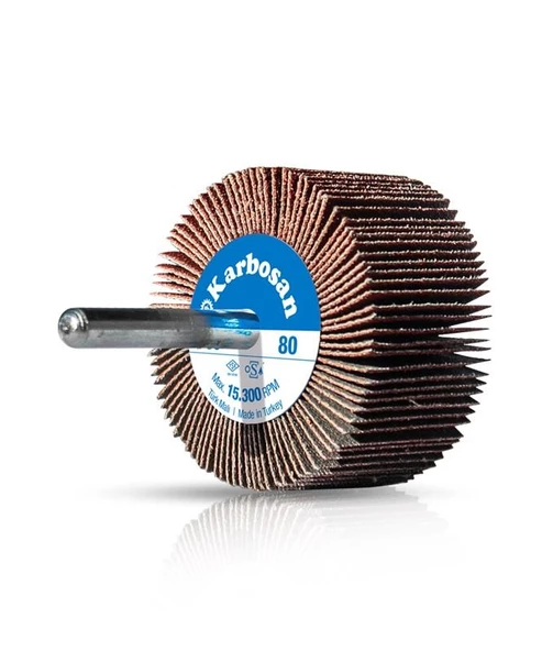 Karbosan Saplı Mop Zımpara 30x15mm  120