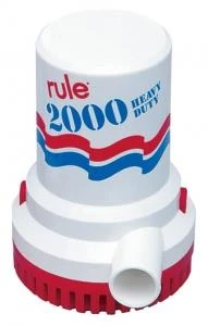 Rule 2000 Gl/Saat Sintine Pompası  24v