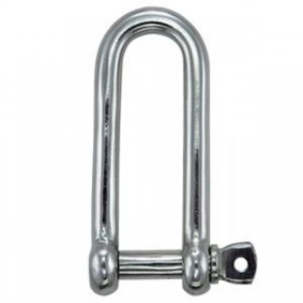 Krom Uzun Zincir Kilidi  6mm