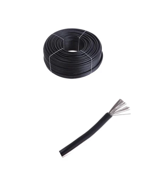 Kalaylı MYY Marin Kablo 1x6mm (metre)  Siyah ürün görseli 1