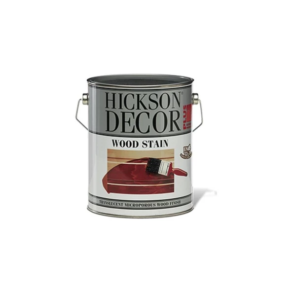 Hickson Decor Ultra Wood Stain - Renkli Ahşap Vernik  TanatoneBrown 2,5lt