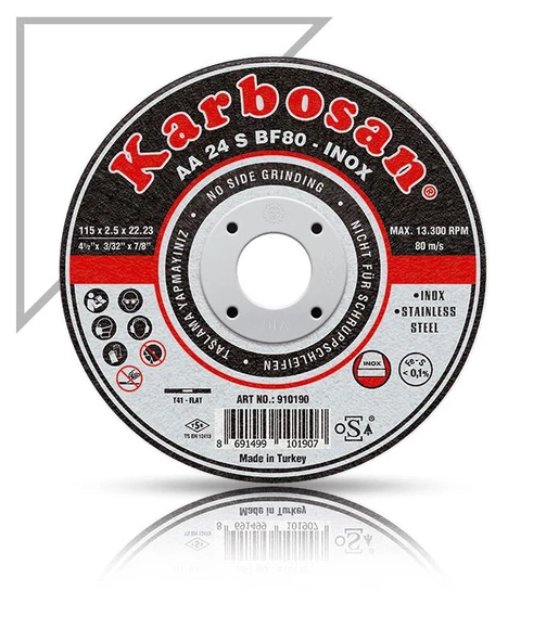 Karbosan Krom Kesici  125mm