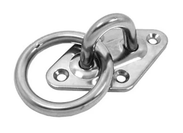 Krom Üçgen Halkalı Tabla  8mm