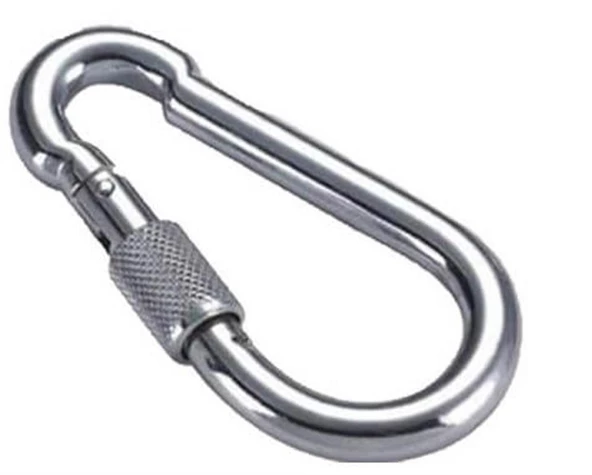 Krom Vidalı Karabina   8mm