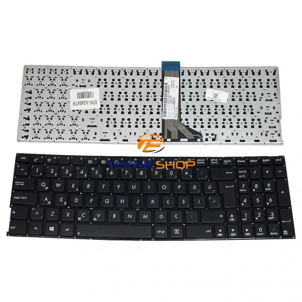 Asus P2530U P2530UA P2530UJ Klavyesi (Siyah TR)