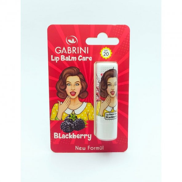 Gabrini Lip Balm Care Blackberry 5 gr