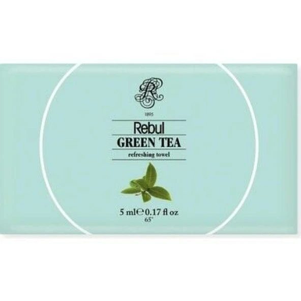 Rebul Kolonyalı Mendil Green Tea Alkollü - 1000 Adet