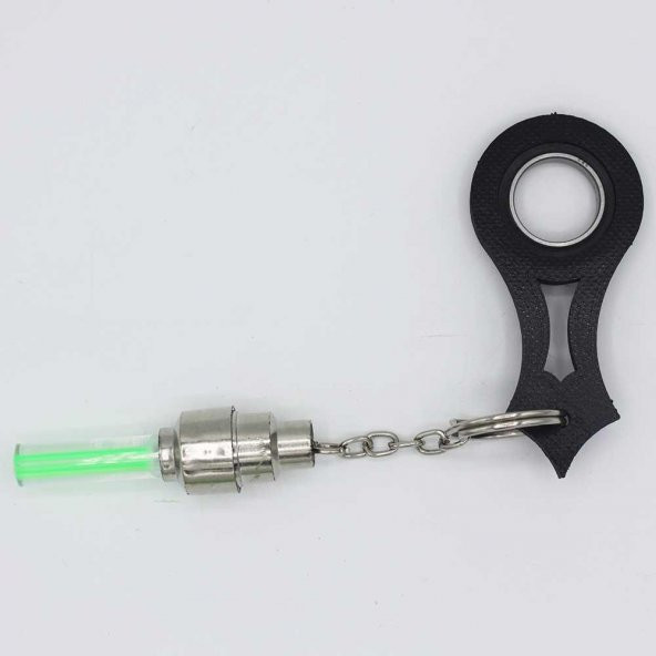 Karambit Dönebilen Led Işıklı Anahtarlık Keyrambit Rulmanlı Model 04 Plastik - Resim 5